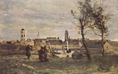 Jean Baptiste Camille  Corot Dunkerque (mk11)